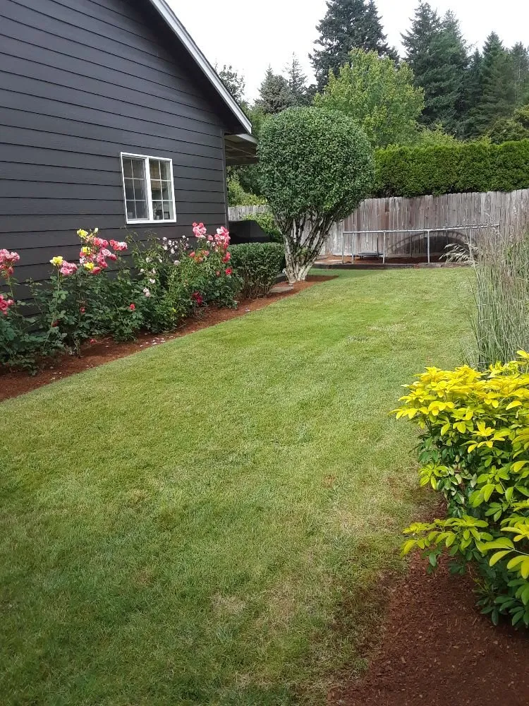 Custom lawn mowing service with custom design across Salem, OR - Naturesway Lawn Maintenance