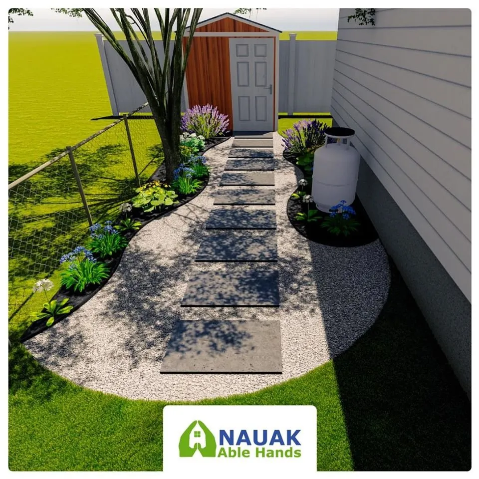 Custom outdoor landscaping experts serving Arlington, MA - NAUAK Able Hands