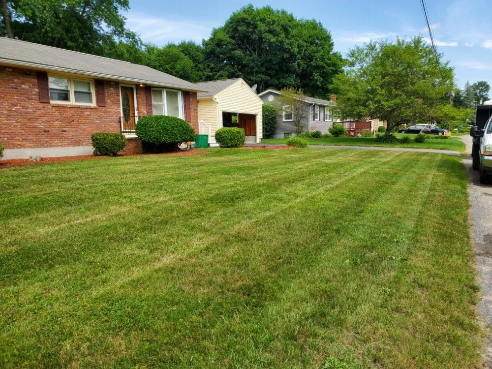 Expert landscape installation for residential properties in Orange, MA by Nautical Landscape