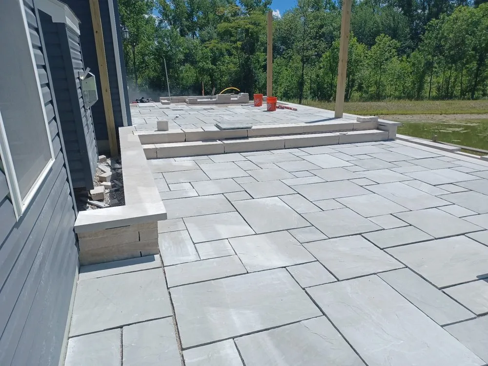 Professional garden landscaping with custom design across Columbus, OH - Nava Hardscapes