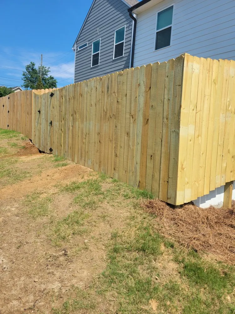 Custom landscape installation for homes in Cumming, GA by Nava's Landscaping