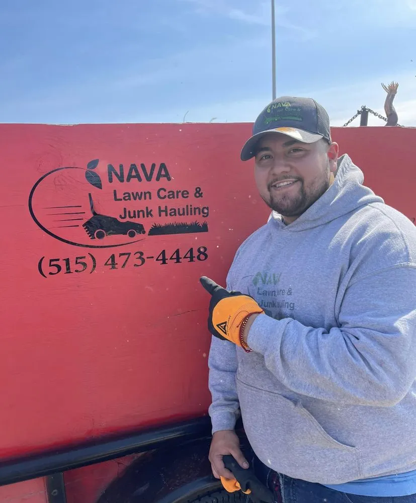Expert landscape installation for homes across West Des Moines, IA - Nava's Lawn Care & Junk Hauling
