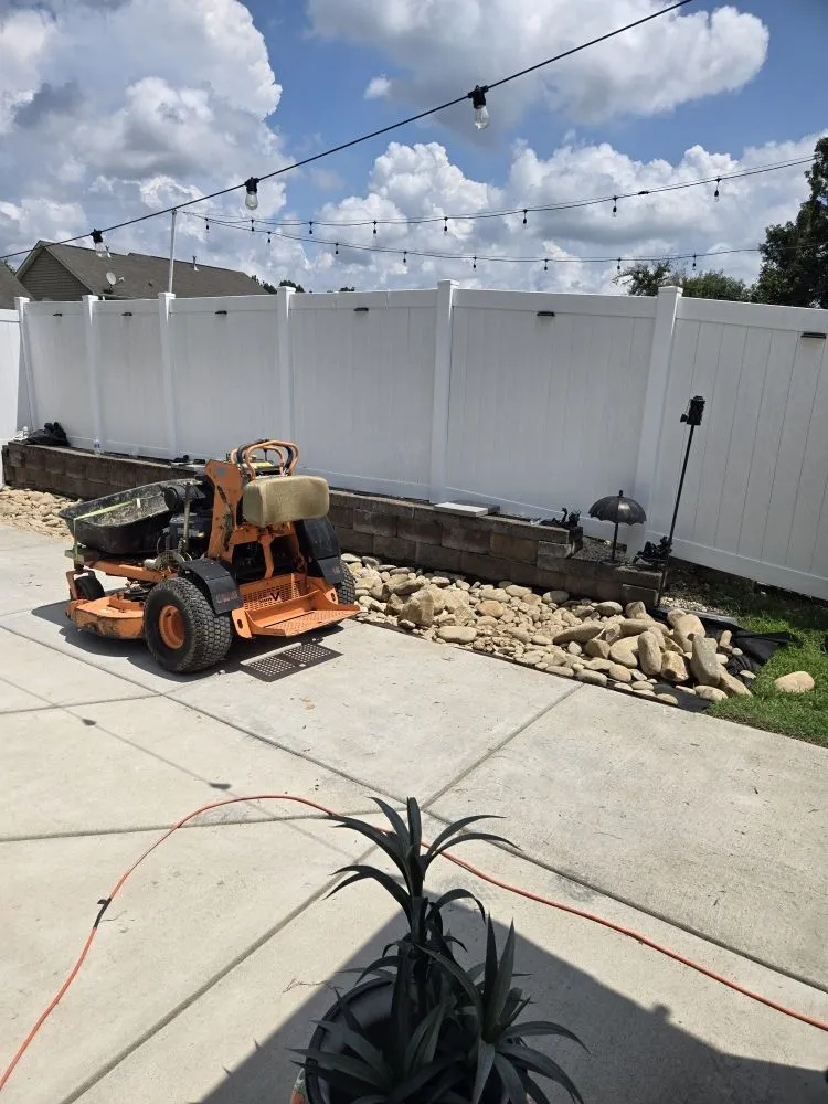 Professional landscape design for homes in Matthews, NC by Naylors Lawn Care And More