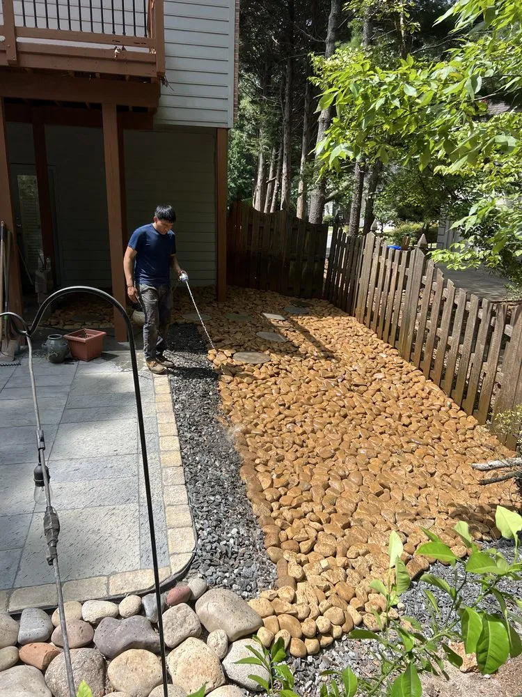 Trusted garden landscaping in Norcross, GA by Naz Landscaping