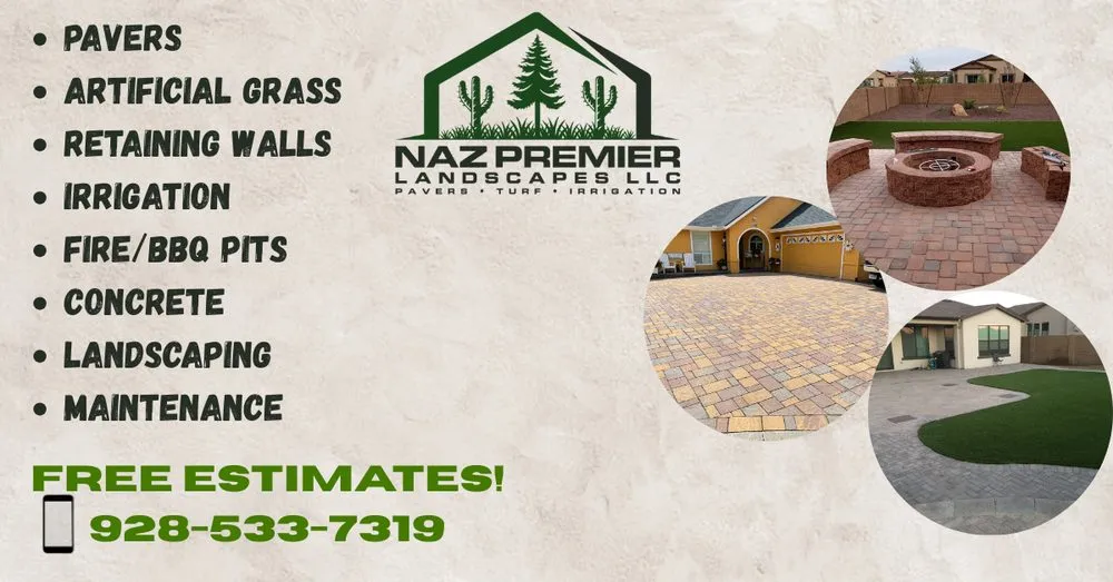 Custom garden landscaping in Prescott Valley, AZ - Naz Premier Landscapes