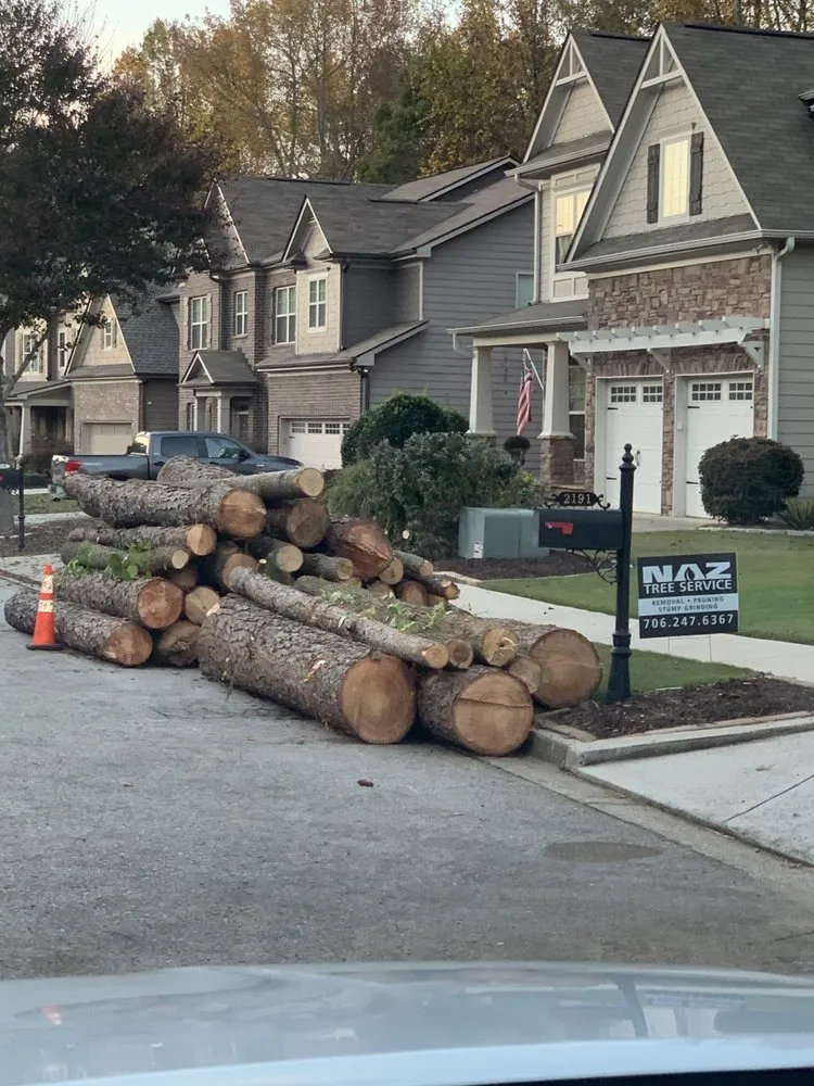 Custom residential landscaping for outdoor upgrades across Roswell, GA - Naz Tree Service