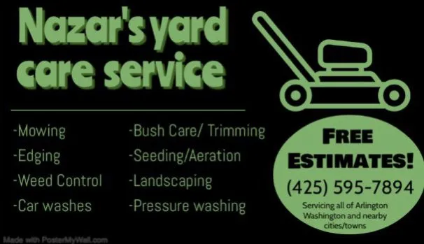 Custom lawn care service for homes in Arlington, WA by Nazars Yard Care Service