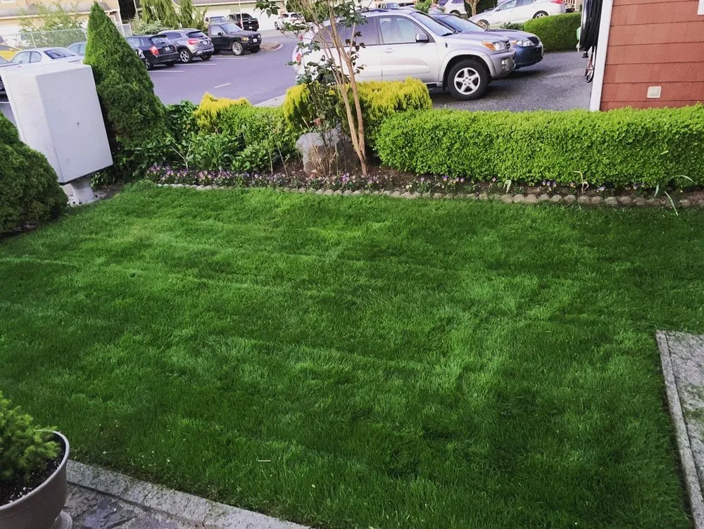 Professional outdoor landscaping in Arlington, WA by Nazars Yard Care Service