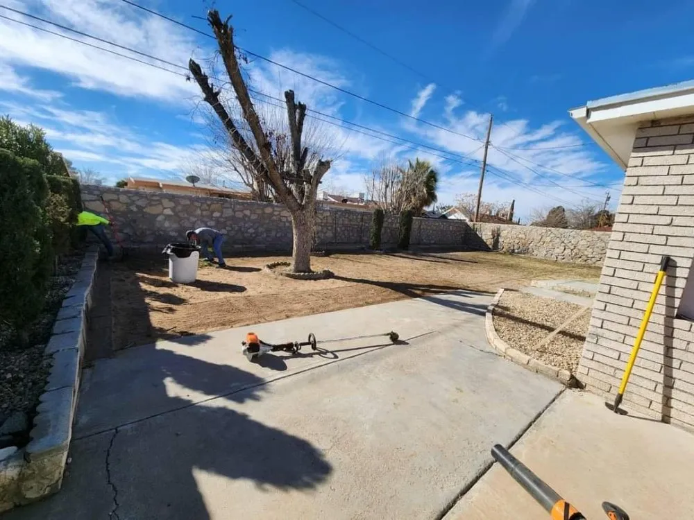 Affordable lawn care service near you in El Paso, TX by NB contractors