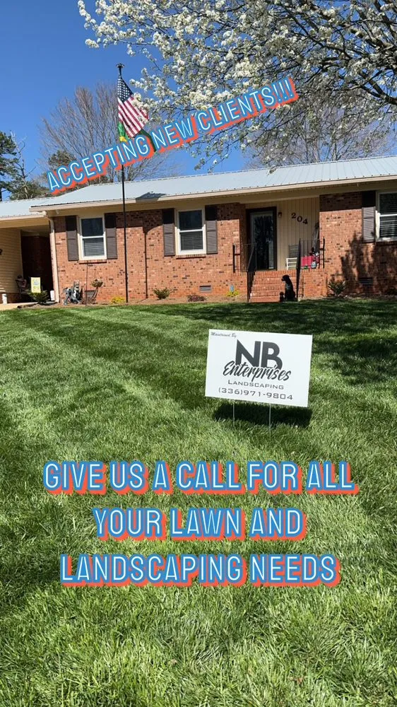 Affordable outdoor landscaping in Lexington, NC by NB Enterprises Landscaping