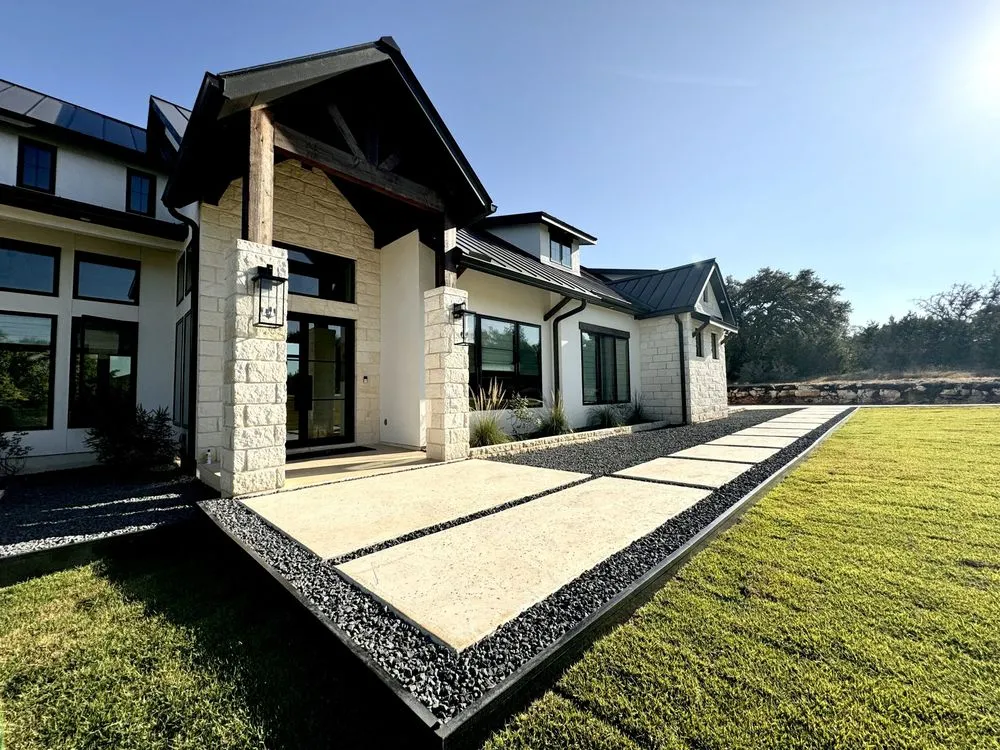 Professional lawn care service for residential properties in New Braunfels, TX by NB Fence & Landscape