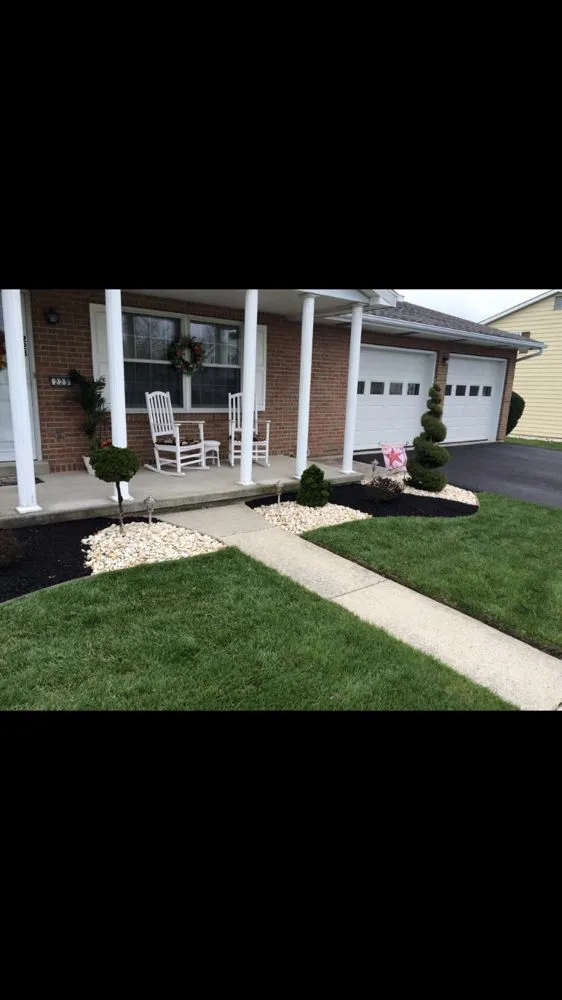 Custom outdoor landscaping in Northampton, PA by NB LawnCare & Landscaping