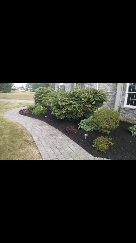 Custom landscape design in Northampton, PA by NB LawnCare & Landscaping