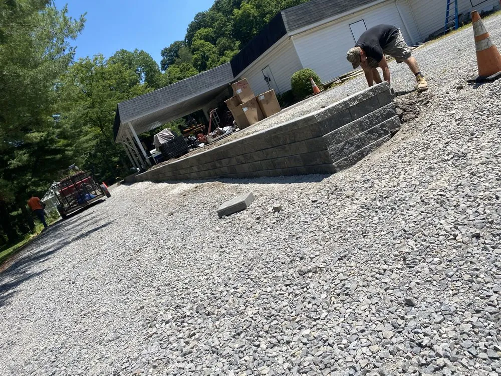 Professional garden landscaping for year-round maintenance across Midland, PA - NBC Landscaping & Excavation