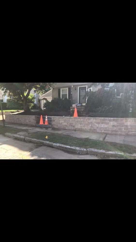 Professional garden landscaping with custom design across Malden, MA - Nbs general contractos