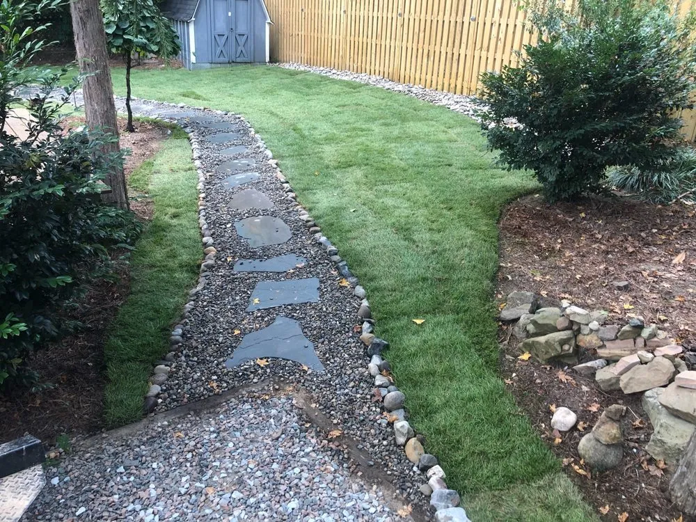 Affordable residential landscaping in Graham, NC - NC Drainage