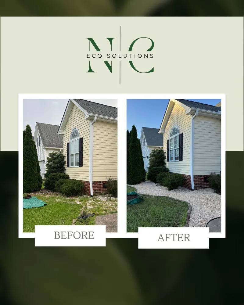 Local yard maintenance with custom design across Wilson, NC - NC Eco Solutions
