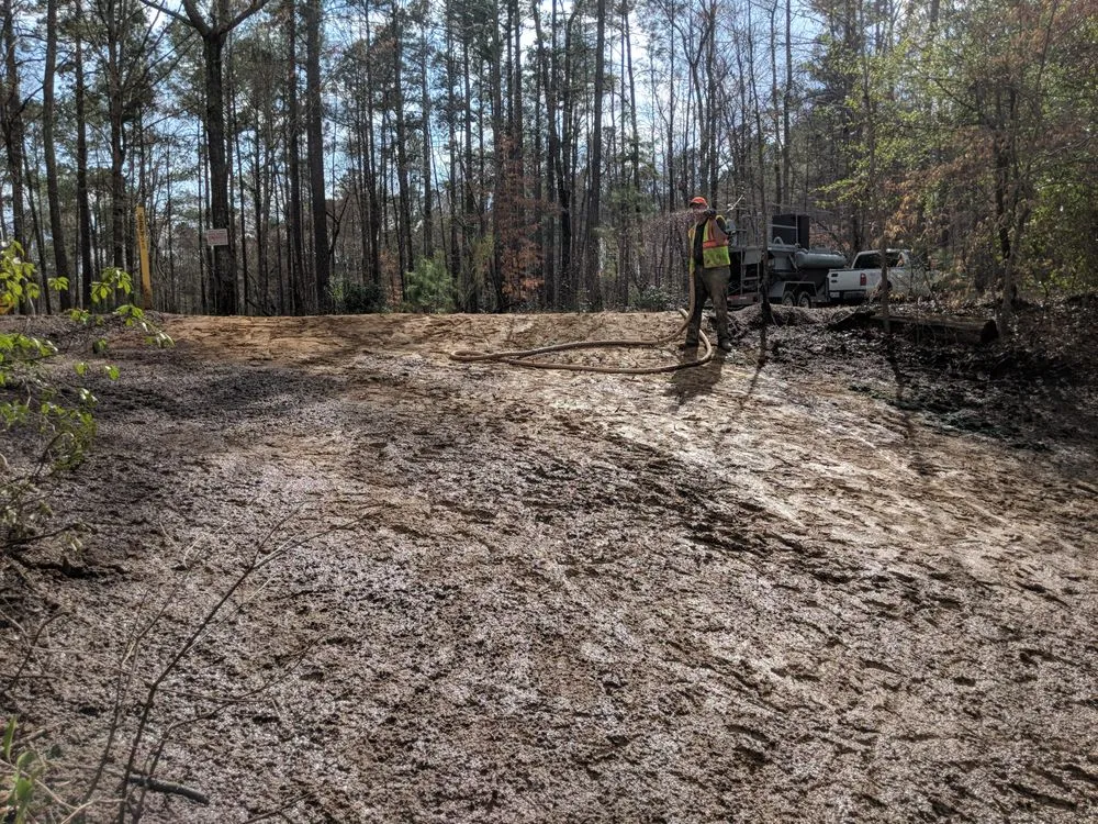 Local landscape installation in Raeford, NC - NC Hydroseeding