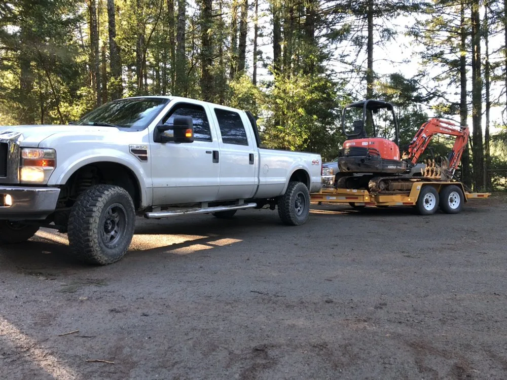 Custom landscape installation in Willits, CA by Nc Outdoors