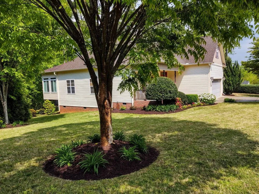 Custom landscape design in Clayton, NC by Nc professional Lawn care & Landscaping