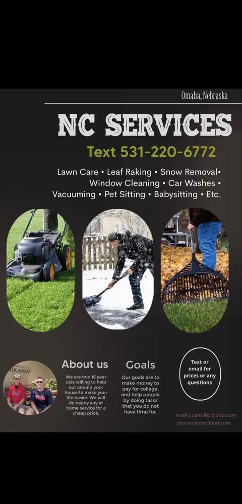 Custom lawn mowing service in Ashland, NE by NC Services