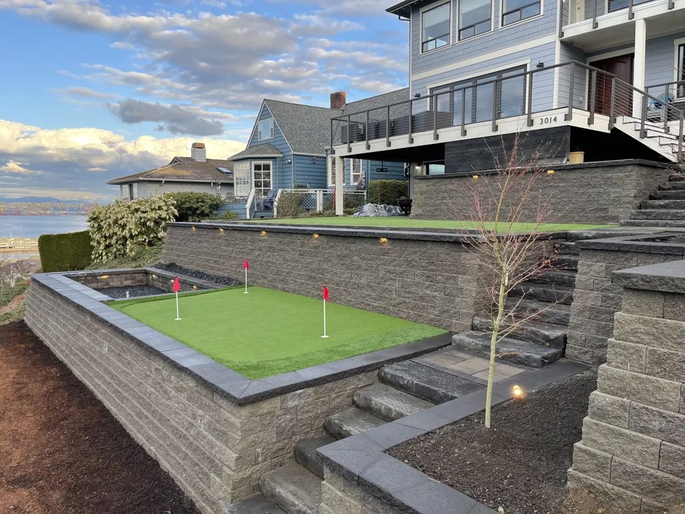 Affordable landscape design in Yelm, WA by N.D. Brick Pavers