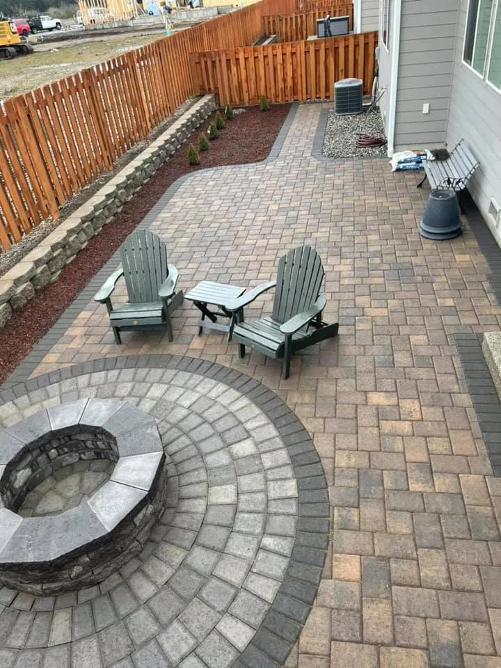 Top-rated yard cleanup service for homes in Yelm, WA by N.D. Brick Pavers
