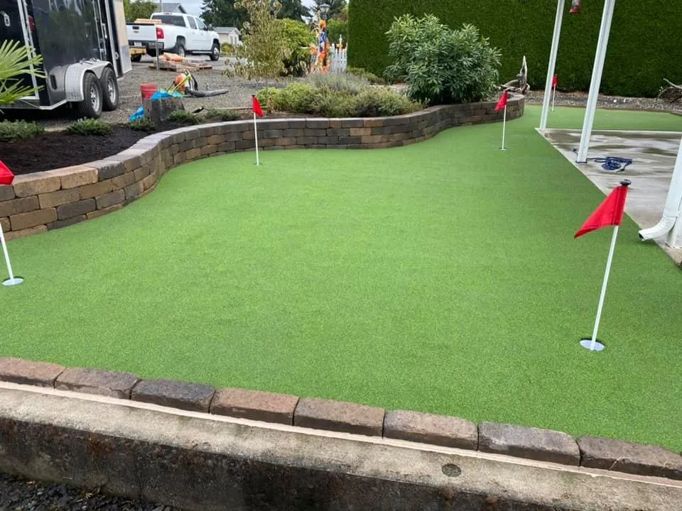 Expert yard cleanup service for homes in Yelm, WA by N.D. Brick Pavers