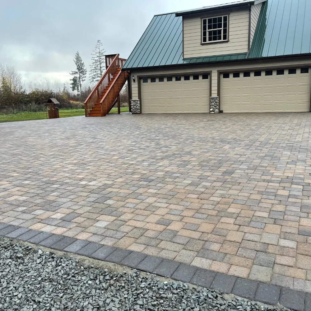 Custom landscaping services in Yelm, WA by N.D. Brick Pavers