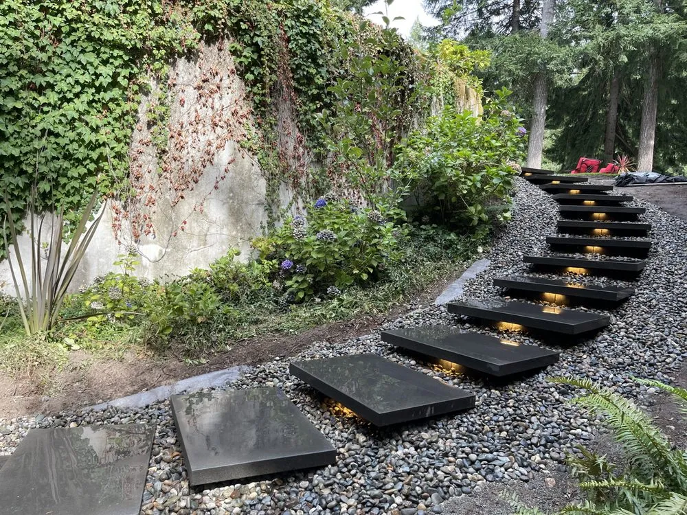 Custom yard cleanup service for residential properties in Yelm, WA by N.D. Brick Pavers