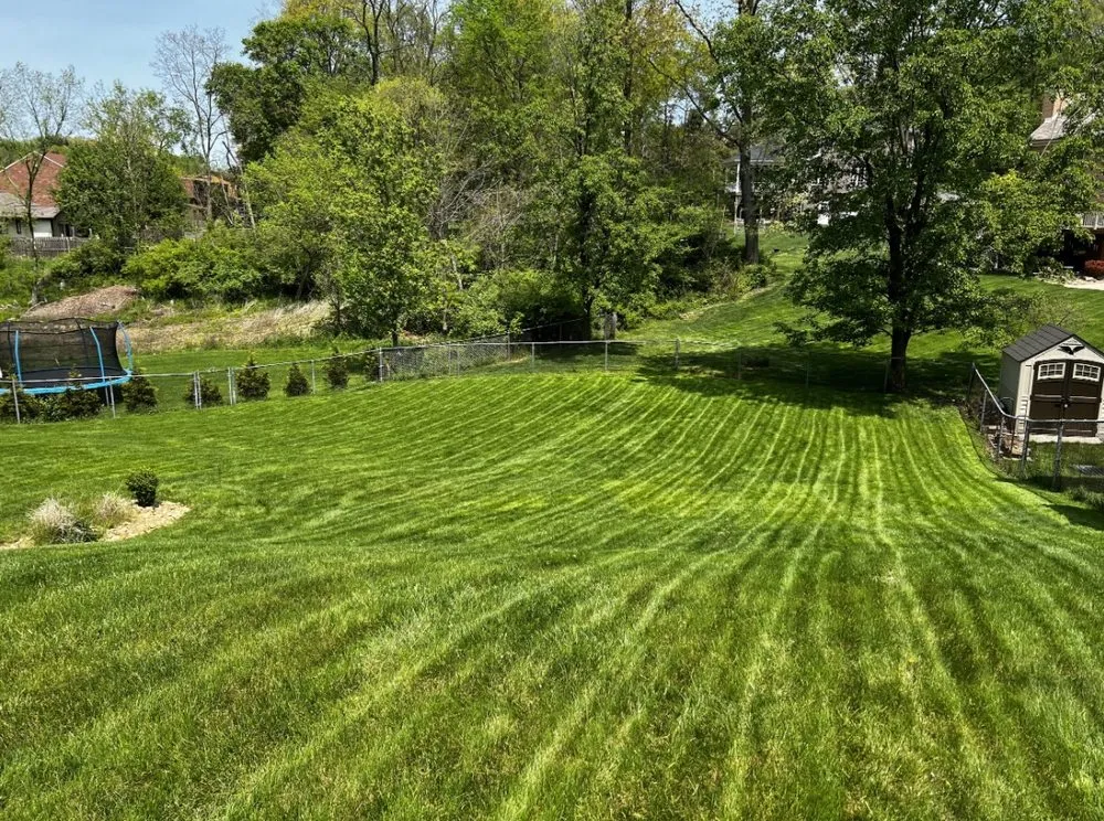Custom landscape installation with custom design across Bethel Park, PA - ND Landscaping