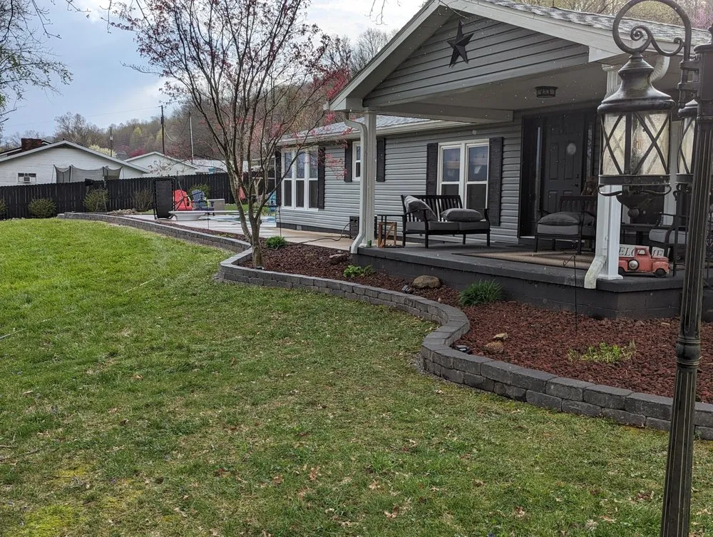 Expert outdoor landscaping with custom design in West Portsmouth, OH by ND Lawn and Landscaping