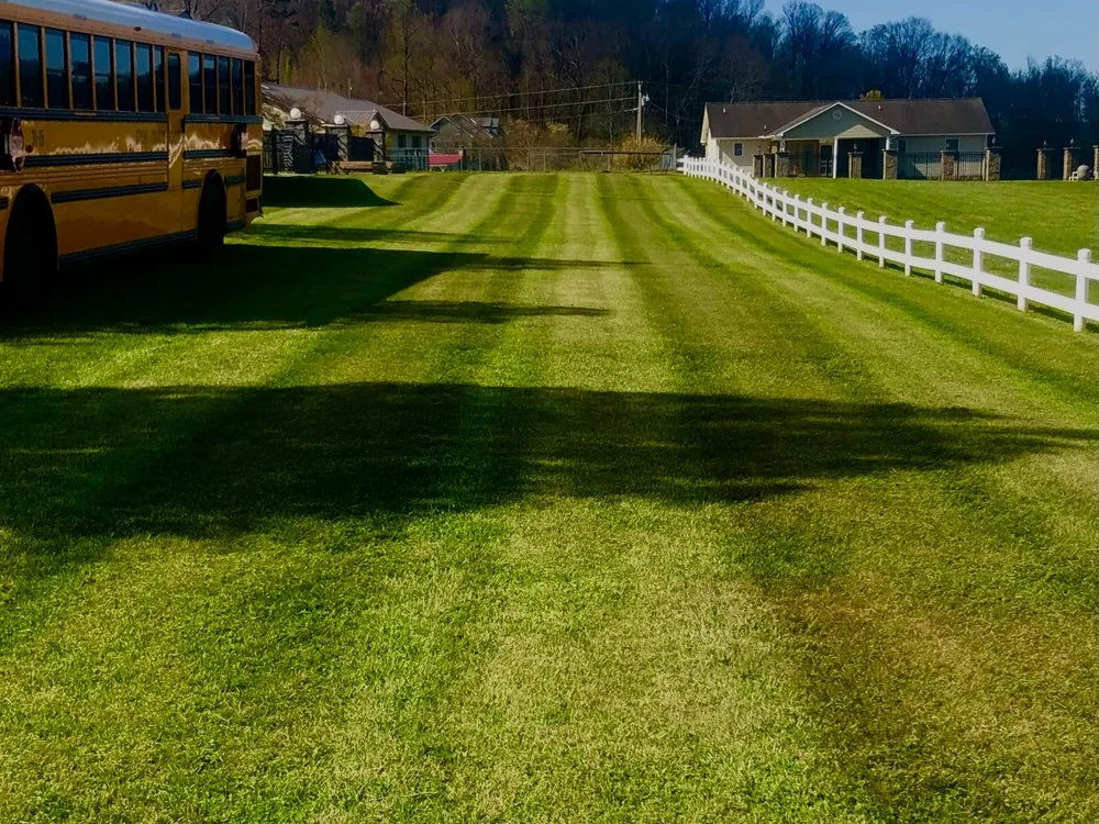 Custom outdoor landscaping with custom design in Jefferson City, TN by N&D Lawncare