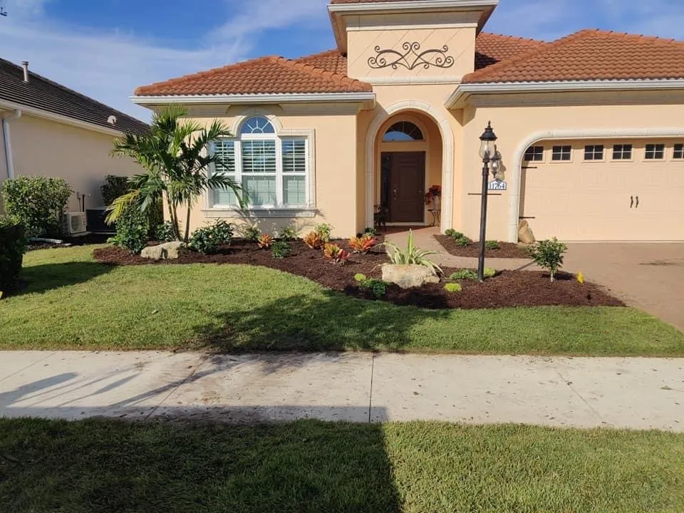 Expert garden landscaping for homes in Port Charlotte, FL by Neals All Property Maintenance