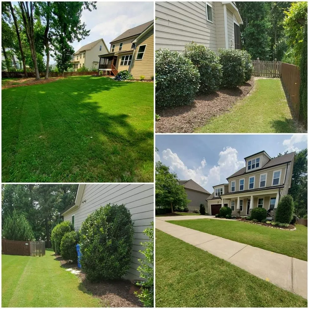Professional landscape design for residential properties across Clayton, NC - Neal's Lawn Care