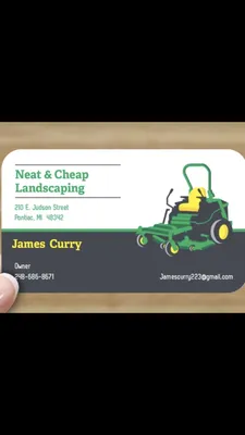 Neat and cheap landscaping Logo