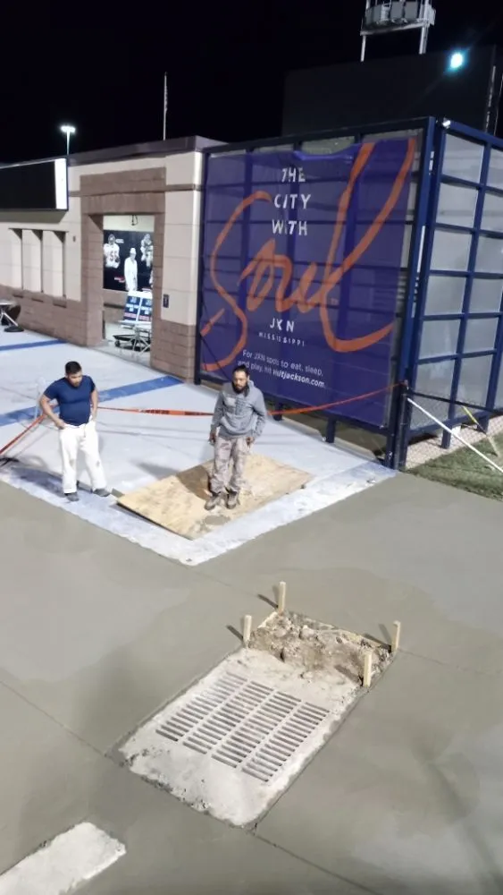 Professional landscape installation in Pearl, MS by Neat