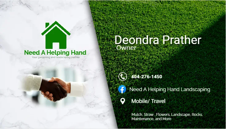 Custom landscape installation experts serving LaGrange, GA - Need A Helping Hand