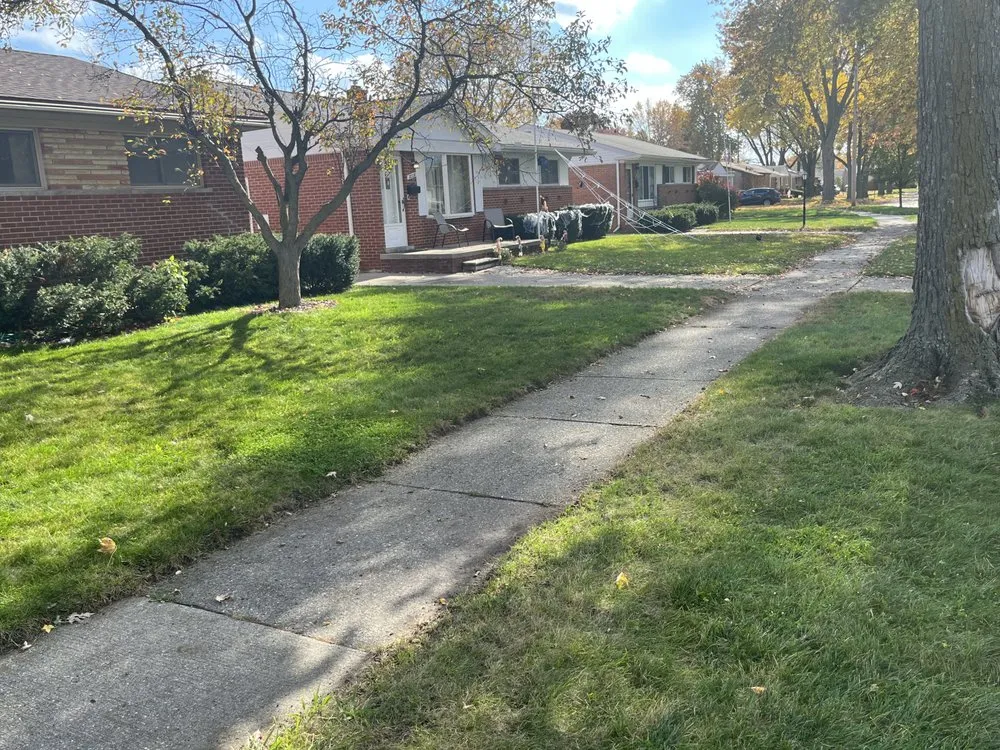 Professional outdoor landscaping in Madison Heights, MI by Neffie Services