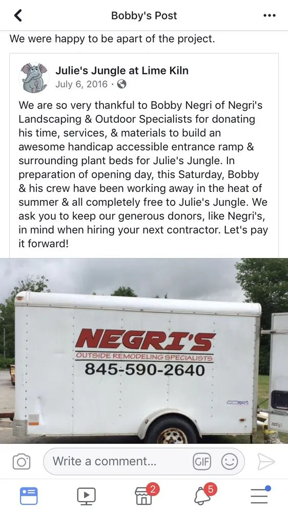 Reliable residential landscaping in Hopewell Junction, NY - Negri's Outside Remolding Specialists