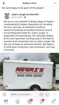 Negri's Outside Remolding Specialists Logo