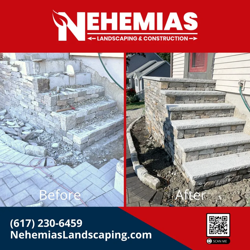 Affordable yard cleanup service in Lynn, MA - Nehemias Landscaping & Construction