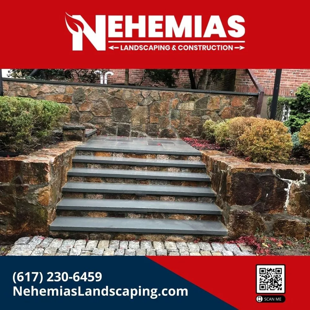 Professional outdoor landscaping for homes in Lynn, MA by Nehemias Landscaping & Construction