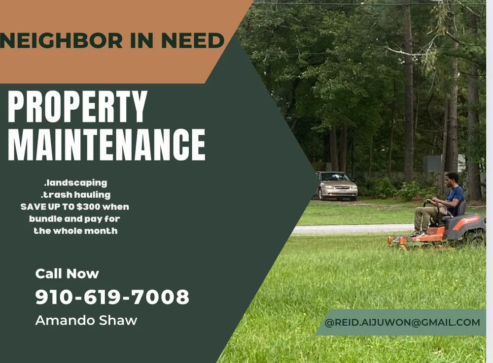 Affordable landscaping services in Castle Hayne, NC by Neighbor In Need