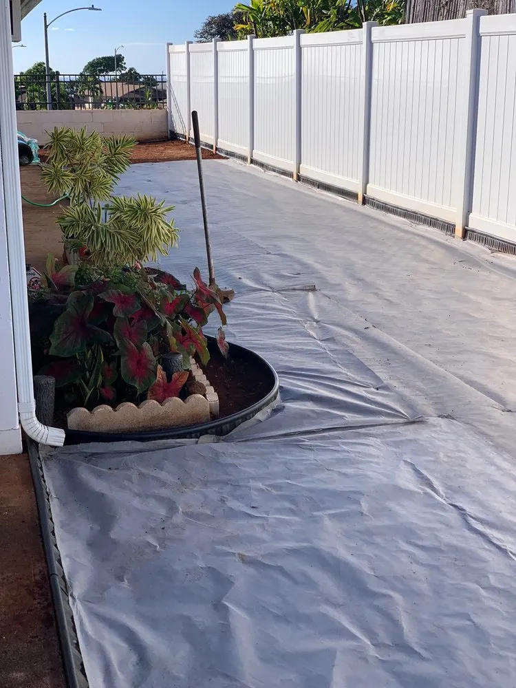 Professional outdoor landscaping with custom design in Waipahu, HI by Neighborhood Landscaping Maintenace