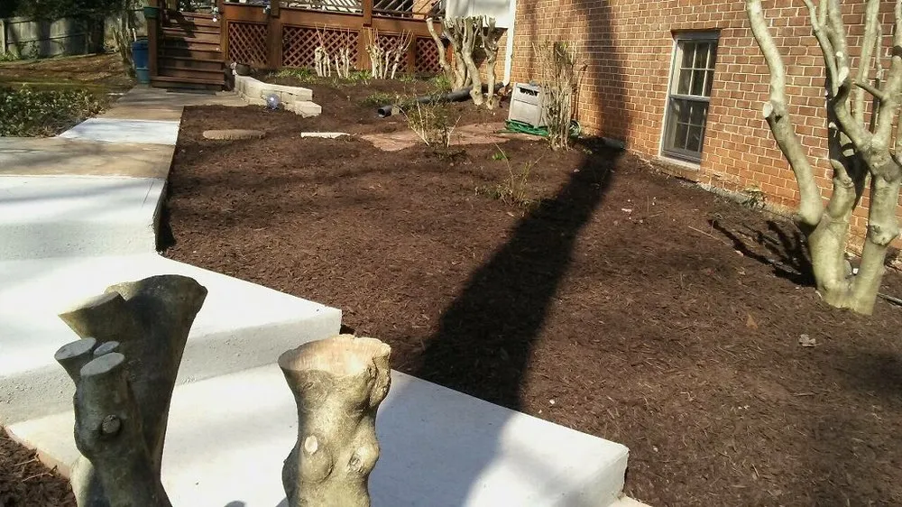 Custom residential landscaping in Stone Mountain, GA by Neighborhood Lawn Care