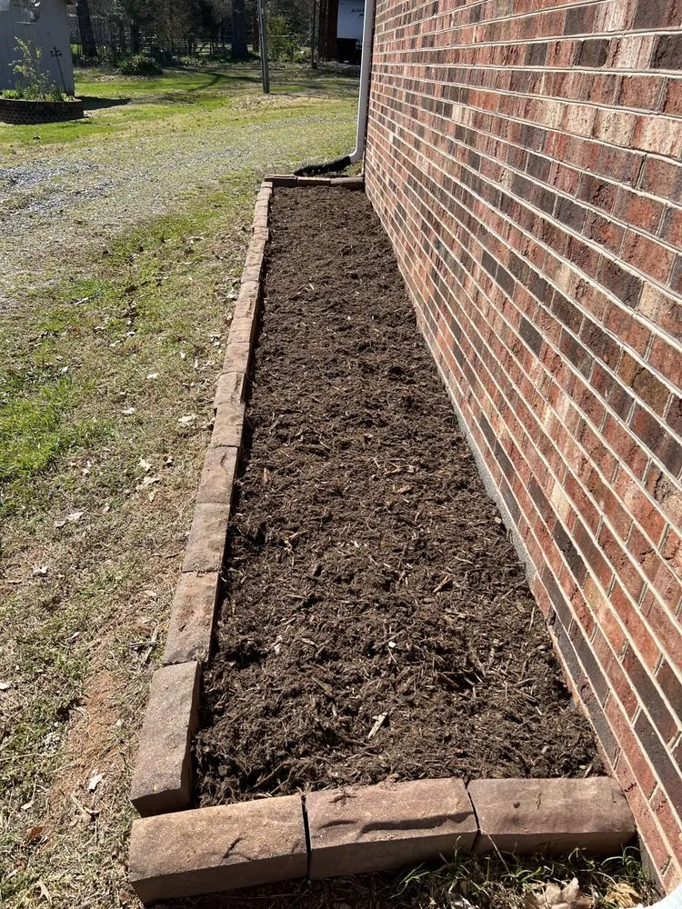 Professional outdoor landscaping for residential properties in Thomasville, NC by Neighborhood Lawn Care