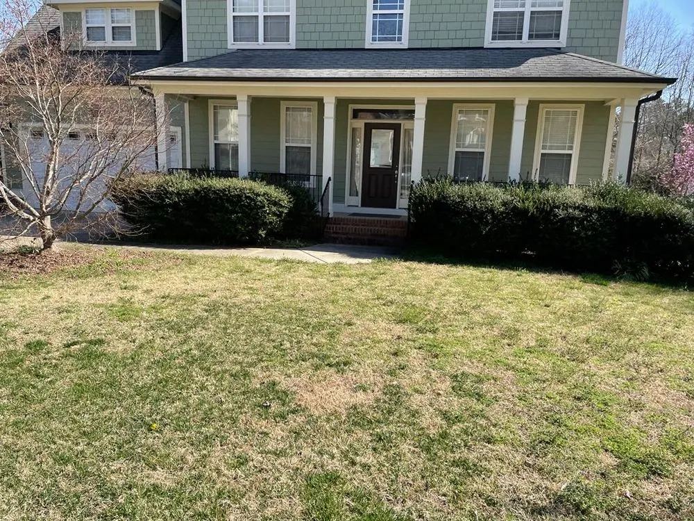 Professional garden landscaping for year-round maintenance in Fuquay-Varina, NC by Neighborhood Lawn Service