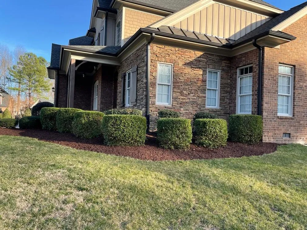 Reliable garden landscaping in Fuquay-Varina, NC by Neighborhood Lawn Service