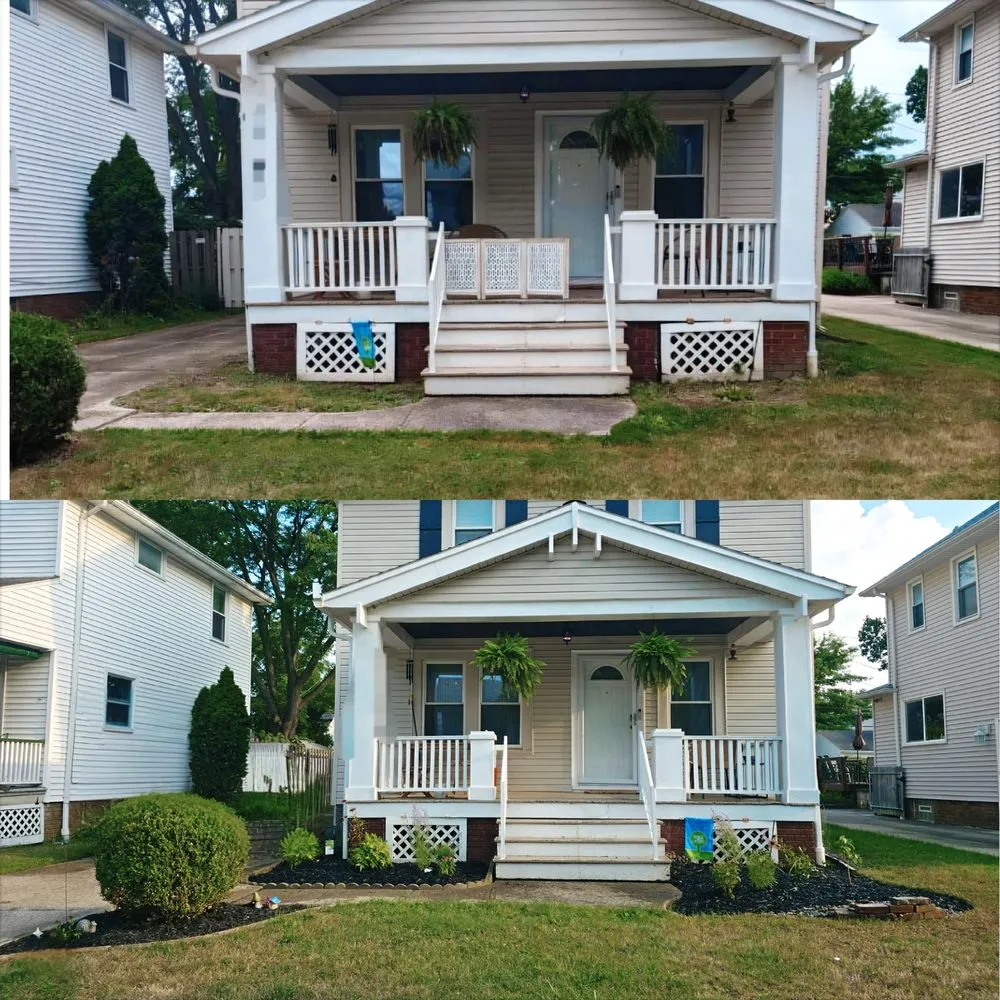 Professional garden landscaping in Lakewood, OH by Neighborhood Nurturer